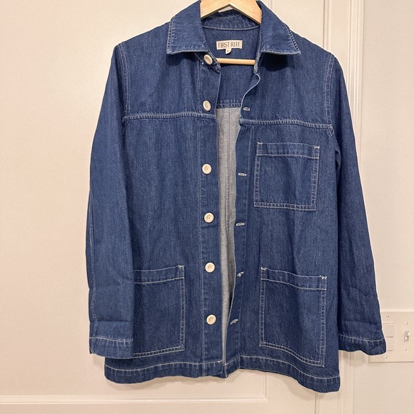 First Rite Denim Jacket Size Small - Picture 4 of 6